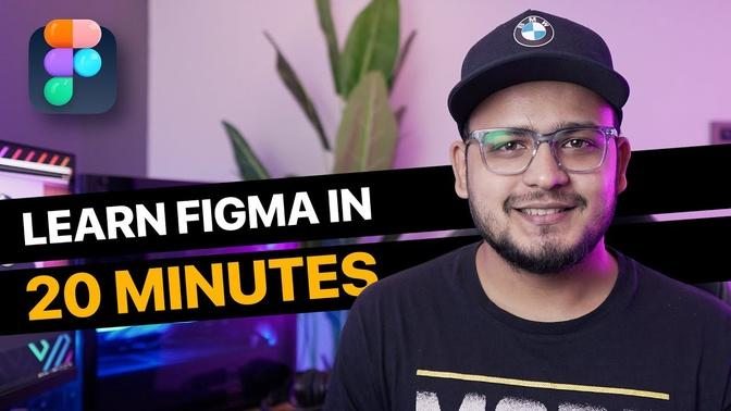 Figma UI Design Tutorial: Get Started in Just 20 Minutes (2022) - Hindi