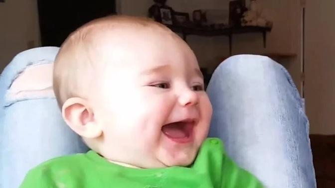 Funny Babies Laughing Hysterically Compilation #3 - Cute Baby Videos