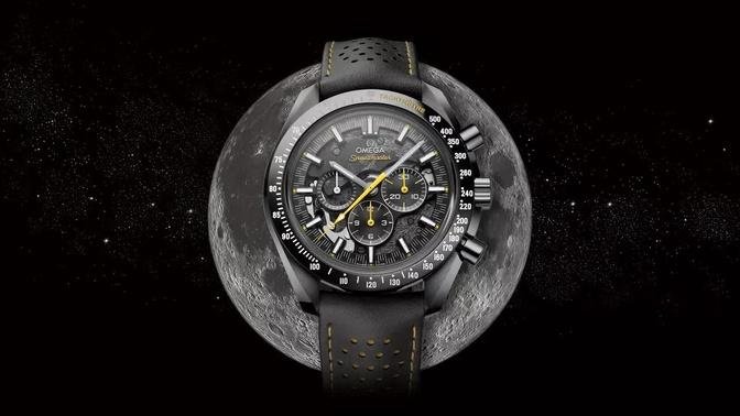 OMEGA Speedmaster Dark Side of the Moon “Apollo 8" - Baselworld 2018