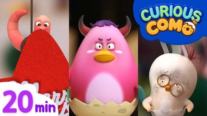 Curious Como | The Vacuum Cleaner + More 20min | Cartoon video for kids | Como Kids TV