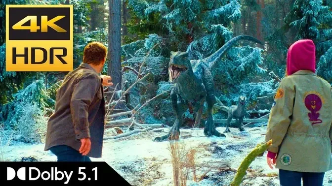 4K HDR Trailer #2 - Jurassic World Dominion (Dolby 5.1)