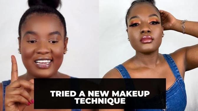 LET’S HAVE A CONVO WHILE I TRY OUT A NEW MAKEUP TECHNIQUE WHICH ALMOST ENDED UP IN TEARS