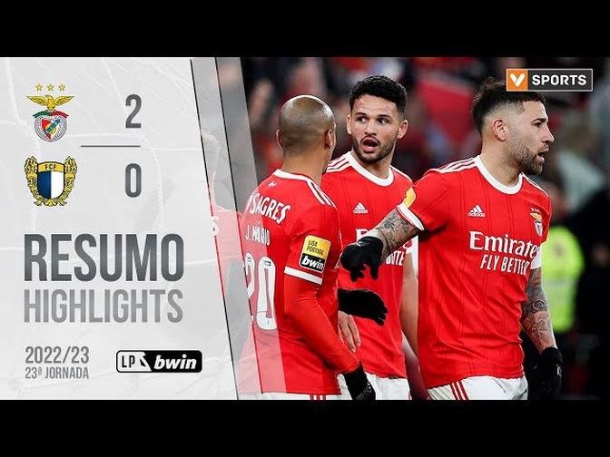 Highlights | Resumo: Benfica 2-0 Famalicão (Liga 22/23 #23)
