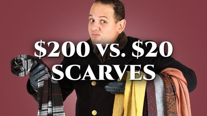 $20 vs. $200 Scarves - Style Hallmarks of a Quality Men's Scarf