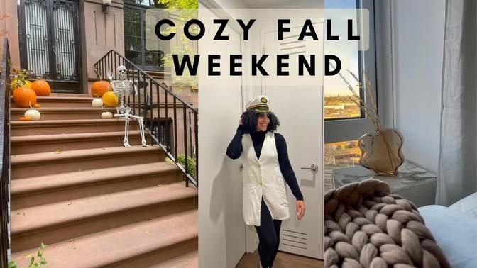 Fall Vlog | Halloween, Cozy weekend, Time with friends & family