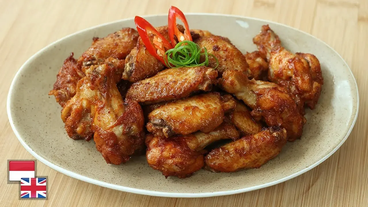 Resep SPICY CHICKEN WINGS: Manis Gurih! [Cocok Untuk Stok]