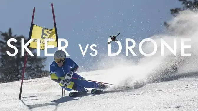 Skier vs Victor Muffat-Jeandet | Salomon TV