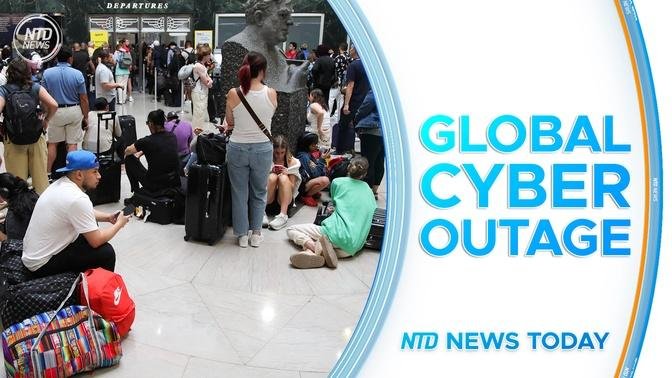 Global Tech Outage Cripples Industries; DNC Discusses Biden Nomination; Russia Sentences Gershkovich