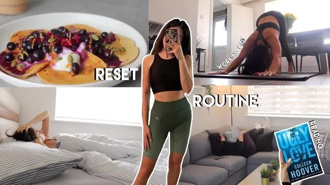 MY RESET MORNING ROUTINE ✨ how I get back on track/feel good!