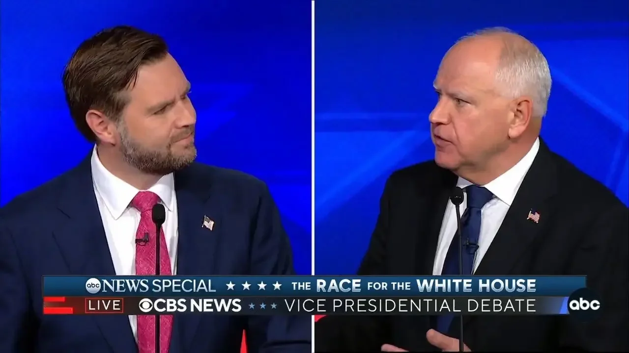 VP Debate: Tim Walz and JD Vance spar over Springfield, Ohio