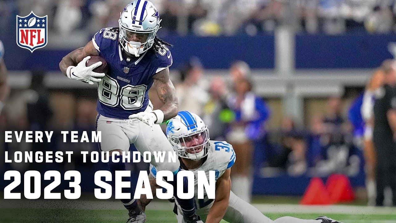 Every team s longest play from the 2023 regular season nfl 2023