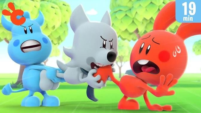 CUEIO AND THE FRIEND THAT BITES !!! | Cueio and Friends Cartoons for Kids