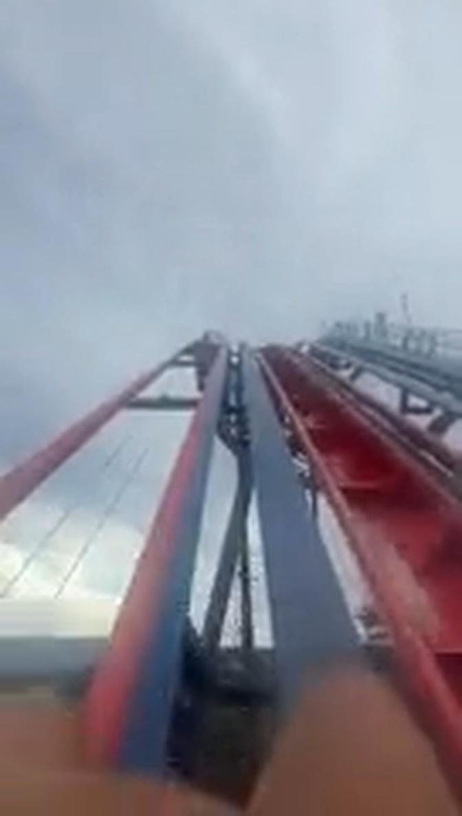 Would you dare to ride this CRAZY rollercoaster?