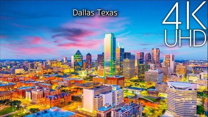 Dallas Texas in 4K UHD Drone | Mother Nature | Videos | Mother Nature ...