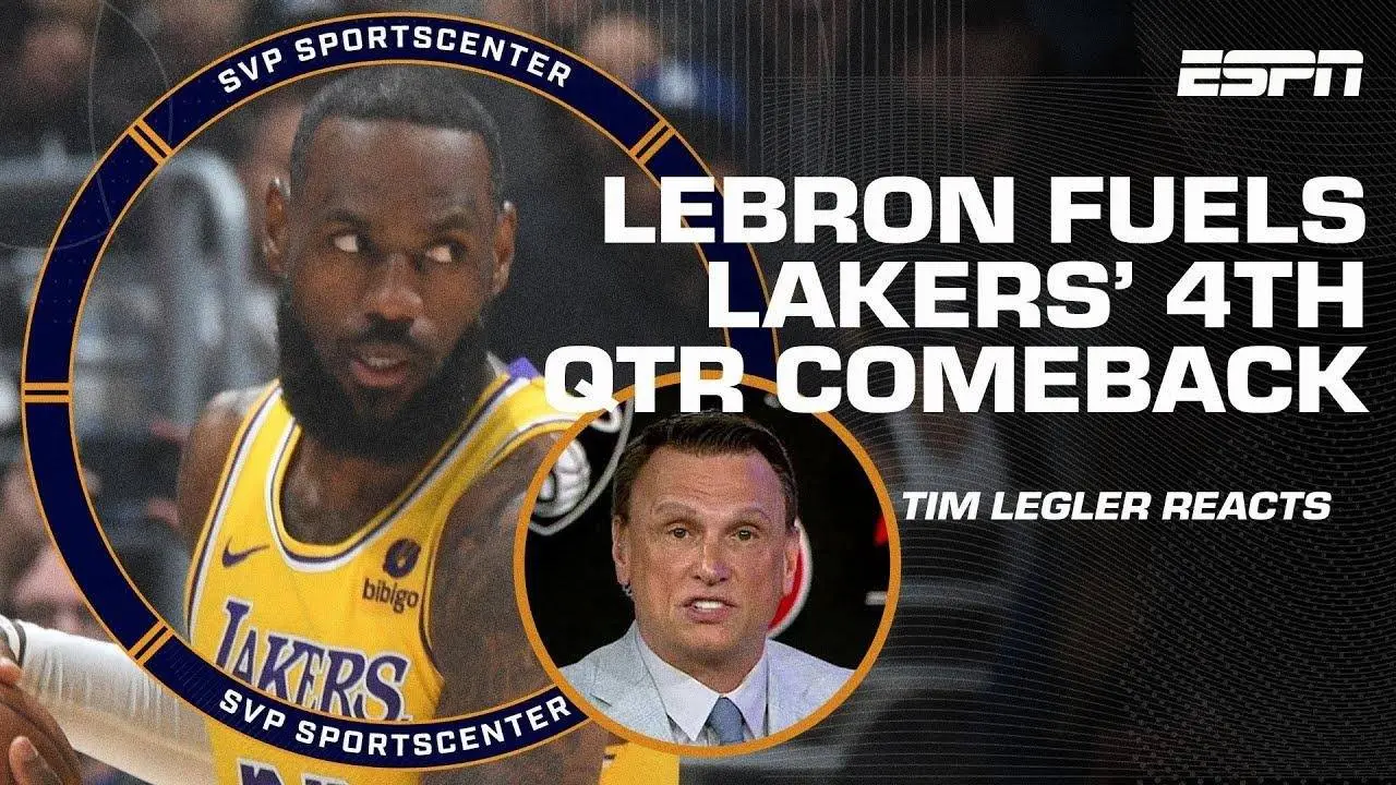 Reaction to Lakers’ comeback win_ What LeBron did defies logic – Tim Legler _ SC with SVP