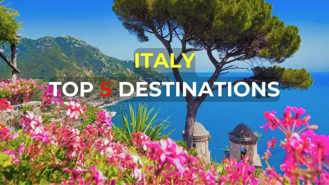 🌟 Top 5 Must-Visit Destinations in Italy 🇮🇹 #top5