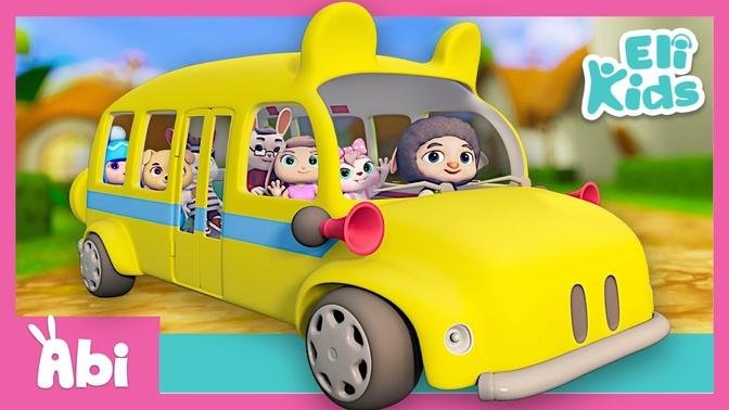 Wheels on The Bus + More | Eli Kids Songs, Nursery Rhymes, and Cartoons