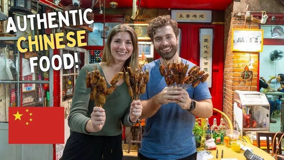 Eating Our Way Through Beijing, China - Chinese Hotpot, Donkey Burger, Stir-Fried Lamian, & MORE!