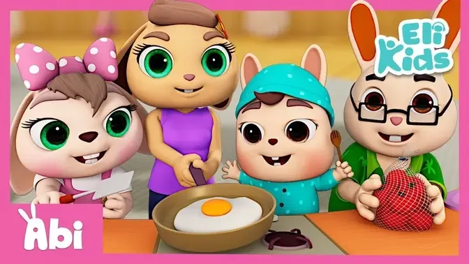 Cooking Together Song | Eli Kids Songs & Nursery Rhymes