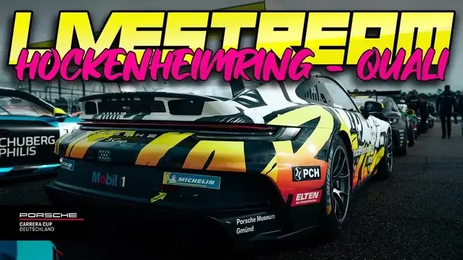 Qualifying HOCKENHEIMRING LIVESTREAM Porsche Carrera Cup 2022 | RING POLICE