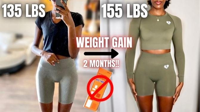 HOW TO GAIN WEIGHT FAST FOR SKINNY WOMEN! FAST METABOLISM, NO APETAMIN!! - My Weight Gain Journey