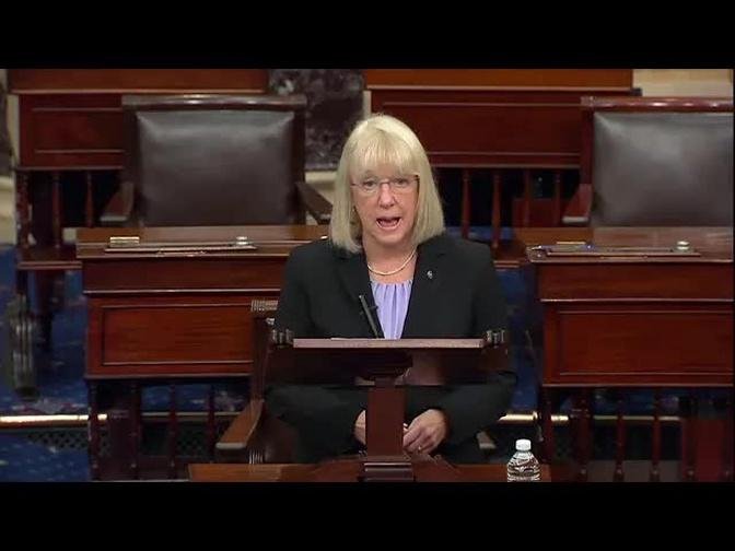 Senator Murray speaks in Opposition to the SCOTUS nomination of far-right Judge Amy Coney Barrett