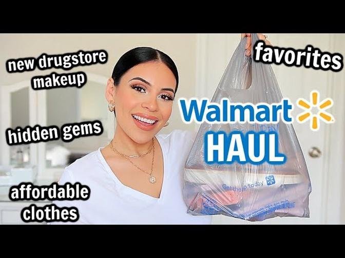 WALMART HAUL 😍 New Drugstore makeup + Affordable Clothes _hidden gems_