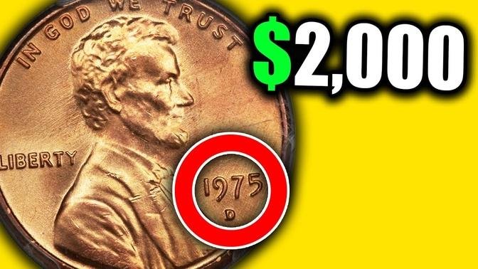 WHICH 1975 PENNIES ARE WORTH MONEY__ CHECK YOUR POCKET CHANGE FOR RARE COINS