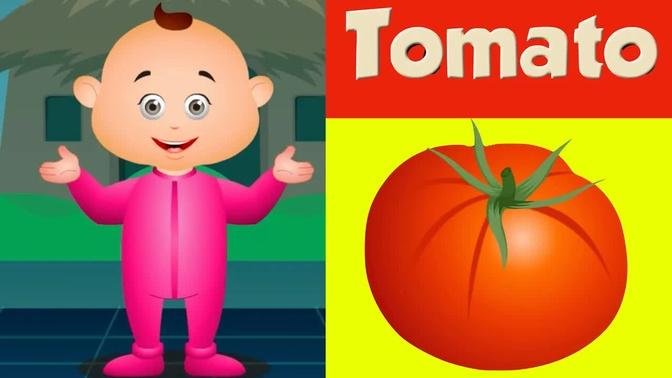 Learn Vegetables For Kids | Learn Colors And More | Colours Learning For Children - Jam Jammies