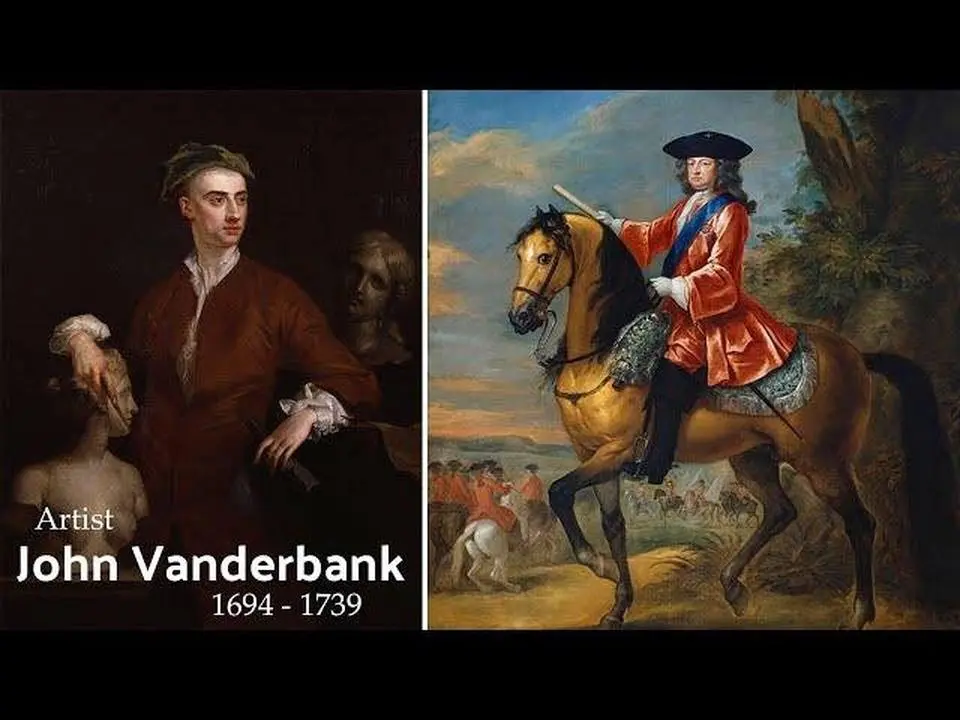 英國畫家 約翰 范德班克 John Vanderbank  (1694 - 1739)