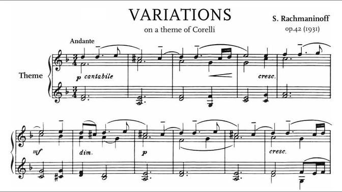 Rachmaninoff: Variations on a Theme of Corelli, Op.42 (Kern)