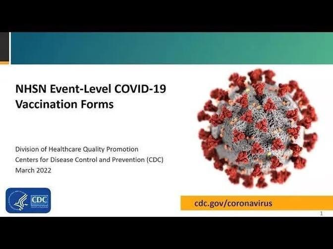 NHSN EventLevel COVID19 Vaccination Forms