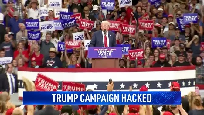 Trump Campaign Hacked as Iran Targeting the Former President