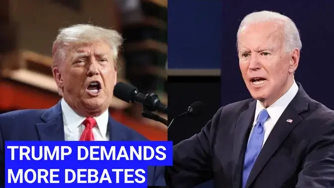Trump Pushes for More Presidential Debate