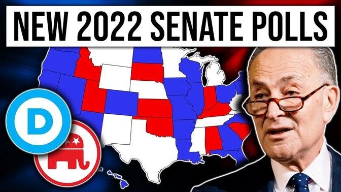 New 2022 Senate Polls + Map Projection - 2022 Election Analysis