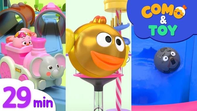 Como | Fish tank fishing + More Episodes 29min | Cartoon video for kids | Como Kids TV