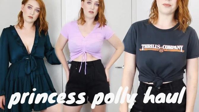 PRINCESS POLLY TRY ON HAUL 🌸🌻