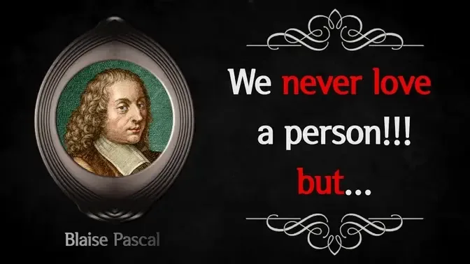 blaise pascal quote about math