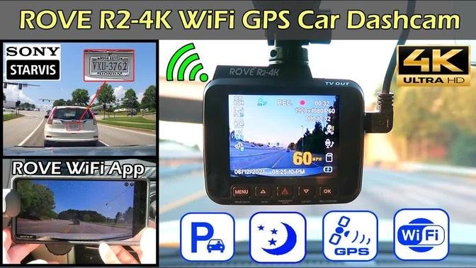 ROVE R2-4K WiFi GPS Dashcam Full Review