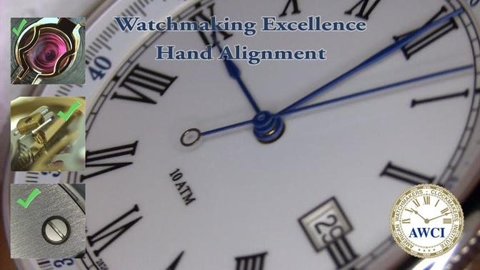 Watchmaking Excellence: Hand Alignment.mp4
