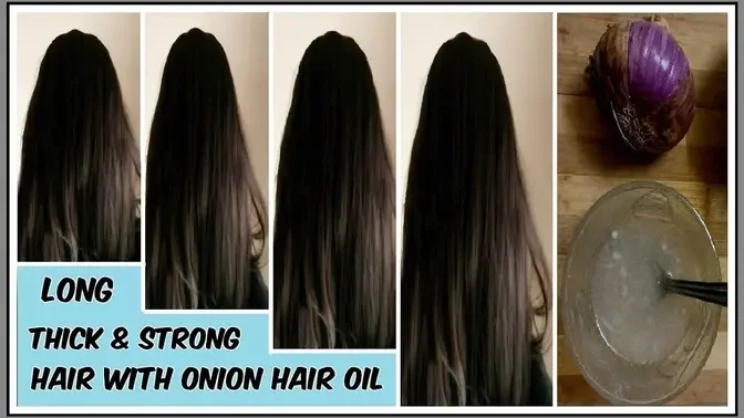ONION JUICE FOR EXTREME HAIR GROWTH! Stop Hair loss & Grow Long Hair