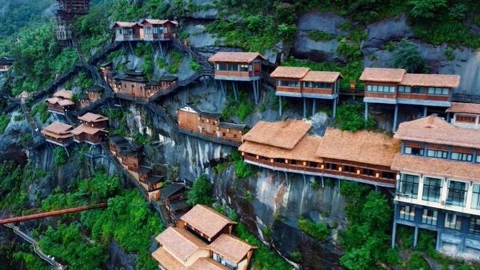 Jiangxi Wangxiangu, more than 100 families live in the valley, a fairyland on earth