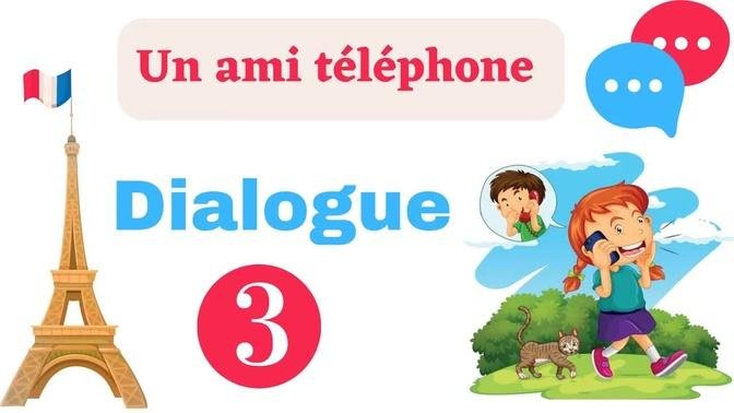 dialogue en français pour apprendre facilement le français.