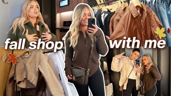 Vlog: Fall Shop With Me for Clothes at Abercrombie, Aritzia & Nordstrom - Fashion Style Trends 2022