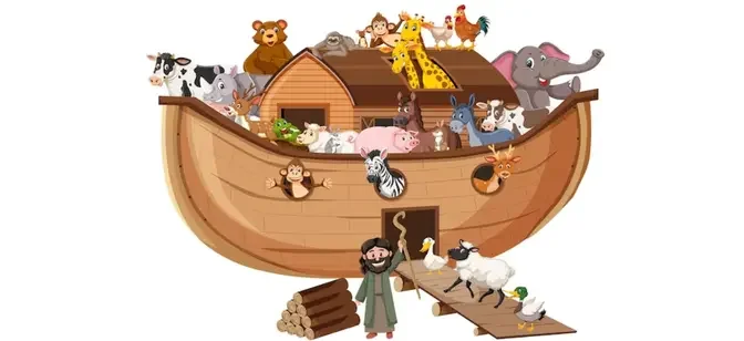 Noah's Ark   诺亚方舟 英语动画片