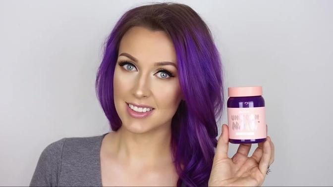 LIMECRIME UNICORN HAIR REVIEW AND DEMO