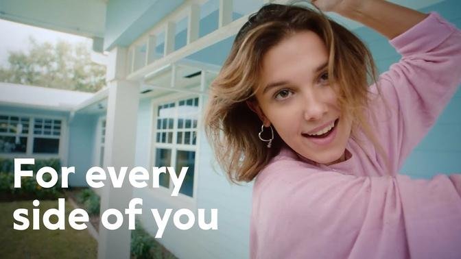 Express your personal style like Millie Bobby Brown with new pieces from the Pandora Me collection