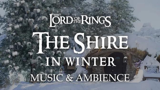 Lord of the Rings | Winter in the Shire Music & Ambience with @ASMRWeekly