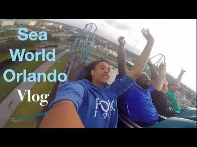 Exploring The World Of SEA WORLD ORLANDO Vlog | TheThrillList