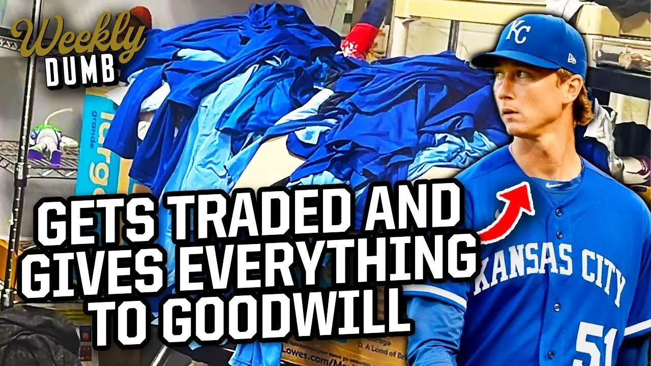 Brady Singer gets traded and gives away all his gear & Fireworks in toilet go wrong | Weekly Dumb